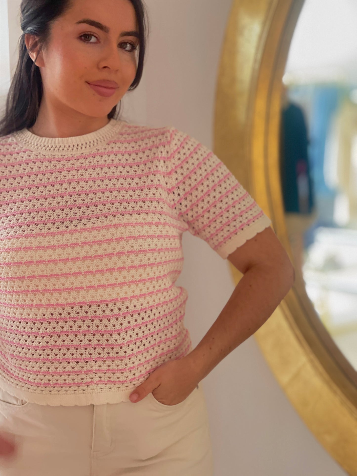 Top en crochet