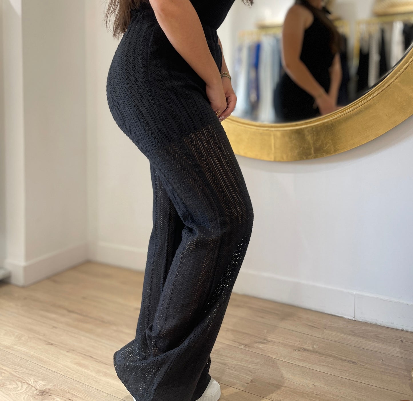 Pantalon Monica noir